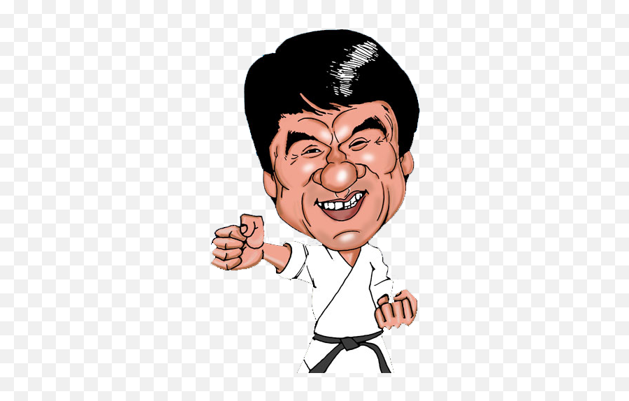 Famous People Clip Art Clipart - Jackie Chan Cartoon Png,Jackie Chan Png