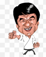 Famous People Clip Art Clipart - Jackie Chan Cartoon Png,Jackie Chan Png