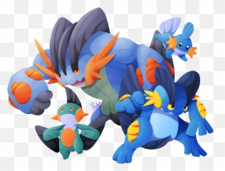 Mudkip Drawing Advanced Transparent - Pokemon Brick Bronze Starters Png,Mudkip Png