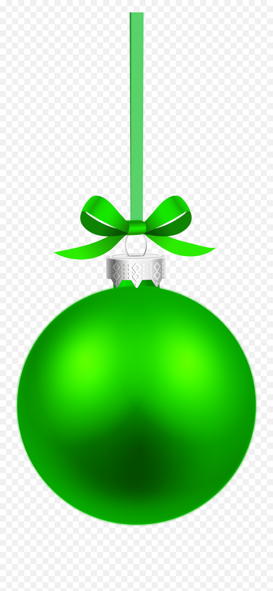 Png Clipart Green Christmas - Green Christmas Ball Png,Christmas Bulb Png