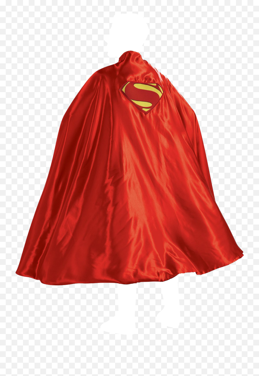 Superman Cape W Embroidered Logo Kids Deluxe 31 Png Red