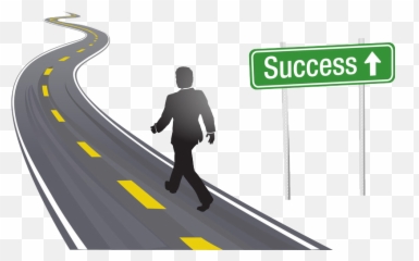Download Image Free Library Information - Walking The Straight Line Png,Success Png