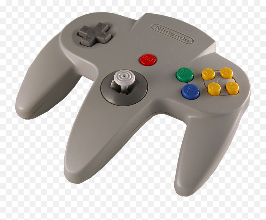 Video Game Controller - Transparent Nintendo 64 Controller Png,Nintendo Controller Png