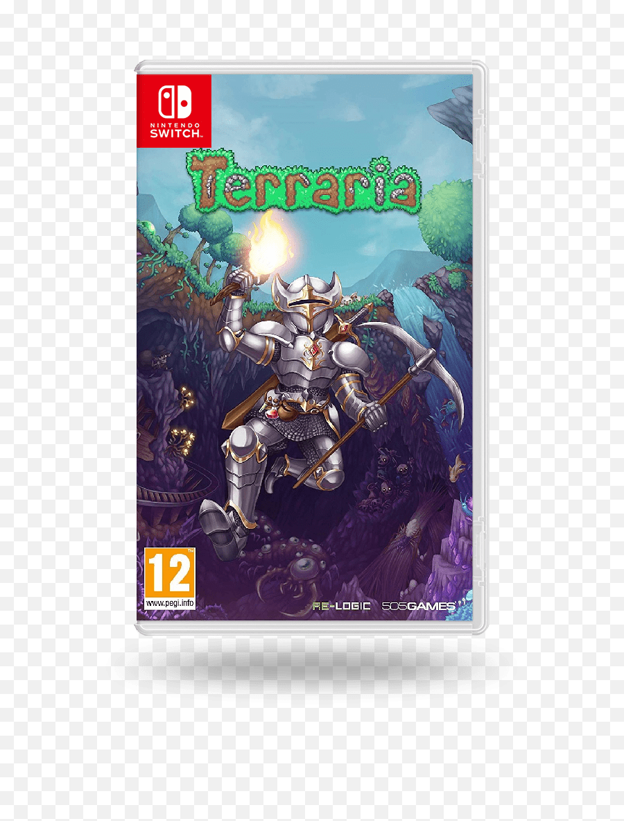 Terraria Nintendo Switch Card - Drive Unlimited 2 Xbox 360 Png,Terraria Logo