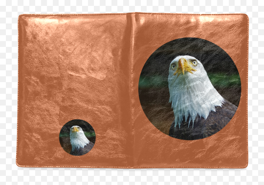 American Bald Eagle Head 008 08 Custom Notebook B5 Id D615157 - Wallet Png,Eagle Head Logo