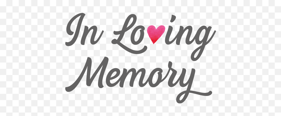 In Loving Memory Png 2 Image - Loving Memory Design Png,In Loving Memory Png