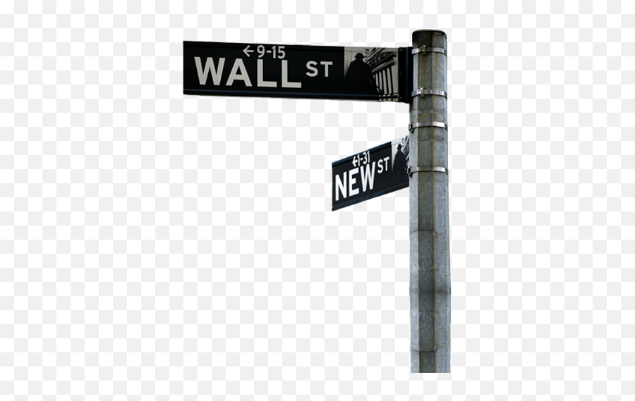 Download Wall Street Sign Png - Wall Street Sign Png,Street Png