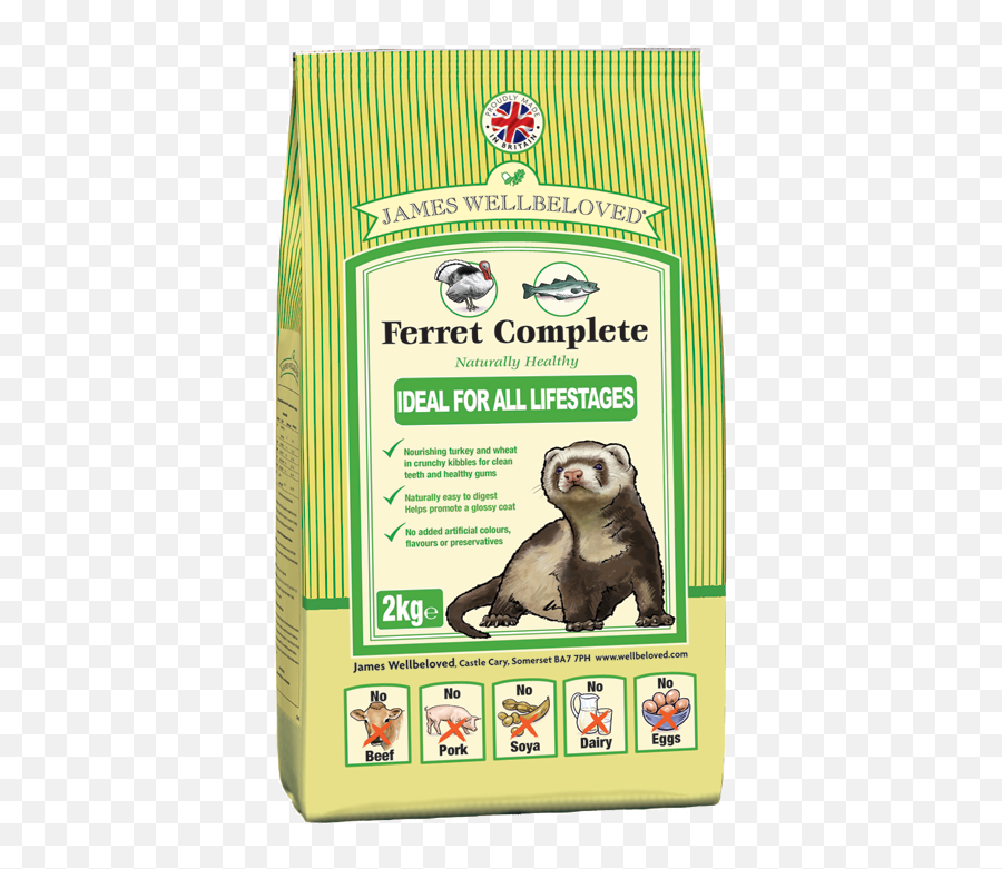 James Wellbeloved Ferret Food 2kg - Comida Para James Png,Ferret Png