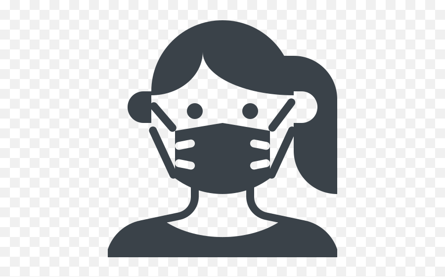 Mask Wearing Doctor Protection Flu Free Icon Of - Wearing Mask Icon Png,Doctor Icon Png