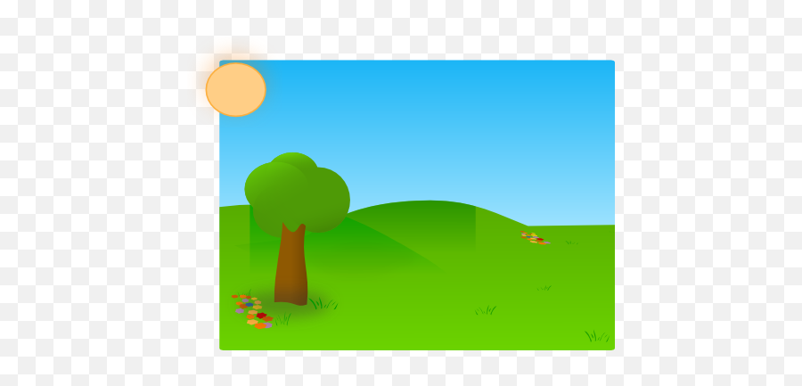 Library Of Background Grass And Sky Png Freeuse Files - Garden Clipart,Grass Background Png