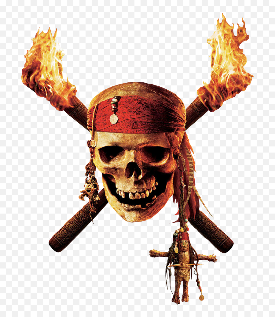 Download Pirate Skull Png Image For Free - Pirates Of The Caribbean Skull Png,Red Skull Png