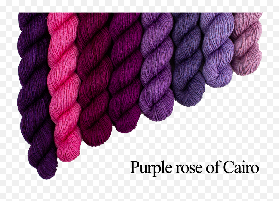 Twin 80 Wolle20 Polyamid Purple Rose Of Cairo Rohrspatz Und Wollmeise - Thread Png,Purple Rose Png