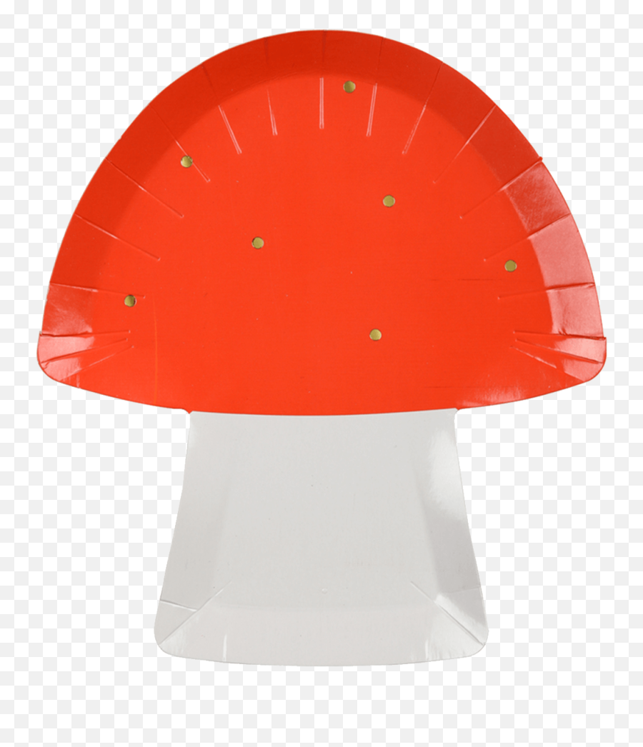 Toadstool Paper Plates By Meri - Assiette Champignon Meri Meri Png,Toadstool Png