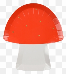 Toadstool Paper Plates By Meri - Assiette Champignon Meri Meri Png,Toadstool Png