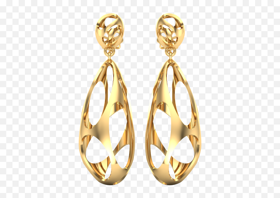 Roseate Gold Earring - Earrings Png,Gold Earring Png