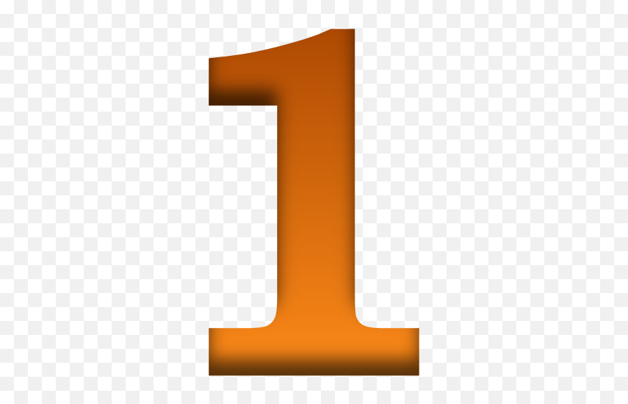 1 Number Png Transparent Images - Tan,Number 1 Transparent