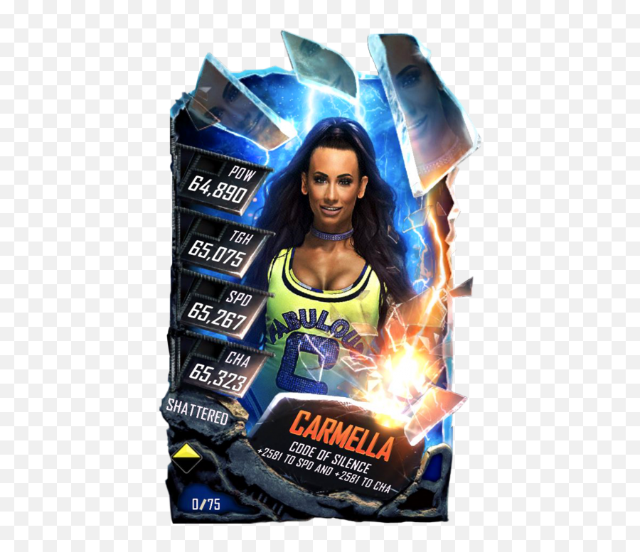 Carmella - Wwe Supercard Season 2 Debut Wwe Supercard Wwe Supercard Paige Shattered Png,Carmella Png