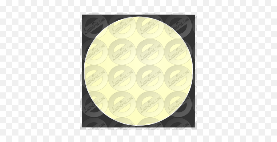 Full Moon Stencil For Classroom Therapy Use - Great Full Circle Png,Full Moon Png