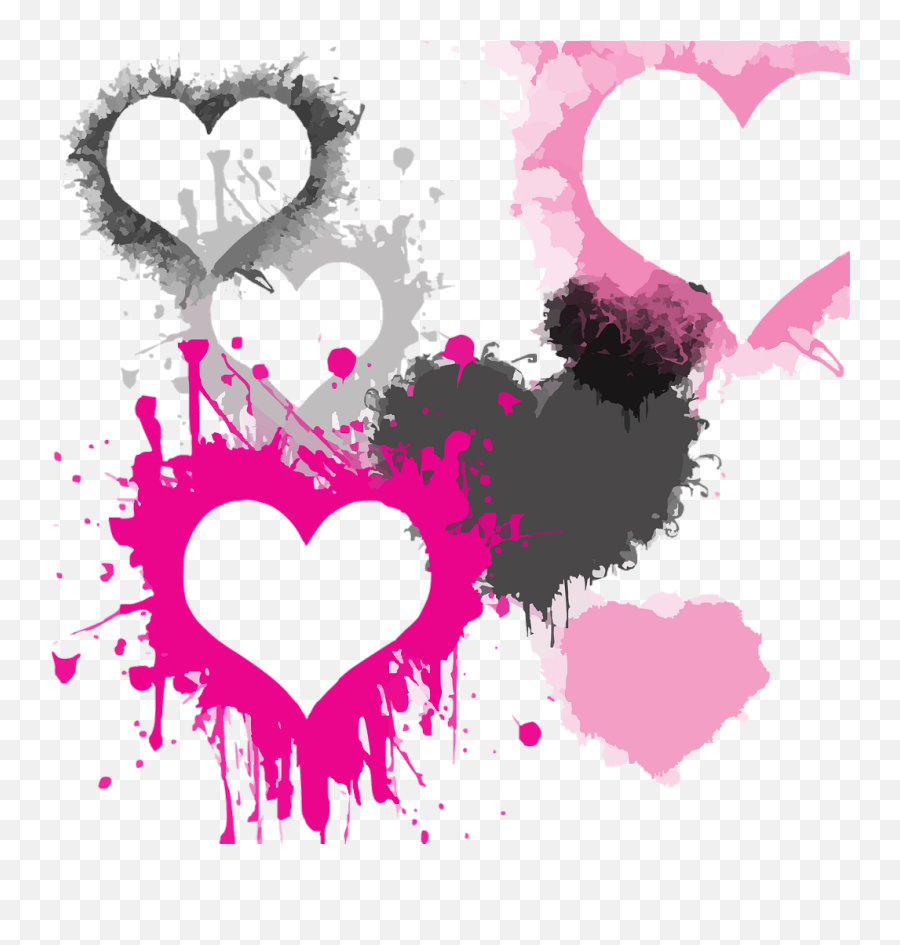 Download Hd Hearts Heart Backgrounds Background Grunge - Hd Heart Background Png,Hearts Background Png