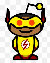 Kid Flash Snoo Flashtv - Little Big Planet Cursed Png,Kid Flash Png