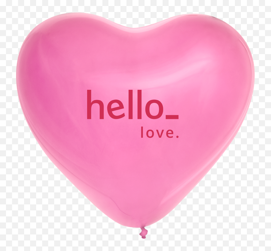 Heart - Shaped Balloons Balloon Png,Heart Balloon Png