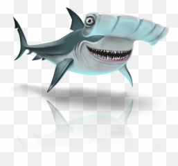 Hammerhead Shark Survival Character - Hammerhead Shark Shark Tale Png,Hammerhead Shark Png