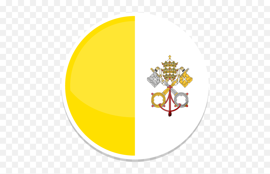Vatican City Vector Icons Free Download - Vatican City Flag Round Png,City Icon Png