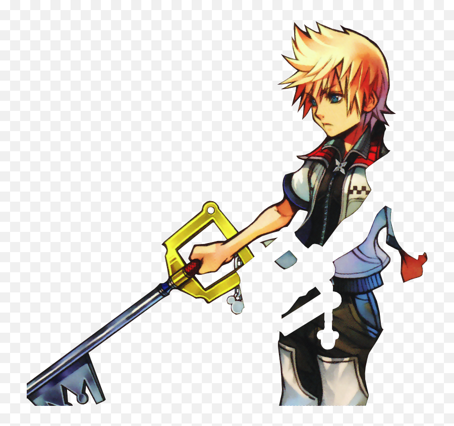 Kingdom Hearts 2 - Kingdom Hearts Sora Png,Roxas Png