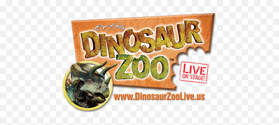 Erths Dinosaur Zoo Live Show - Field And Game Australia Png,Dinosaur Logo