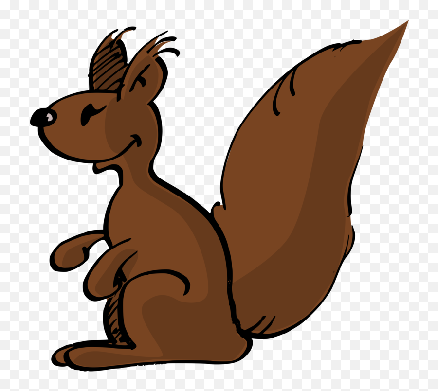 Wildlife Hare Carnivoran Png Clipart - Écureuil Clipart,Squirrel Clipart Png