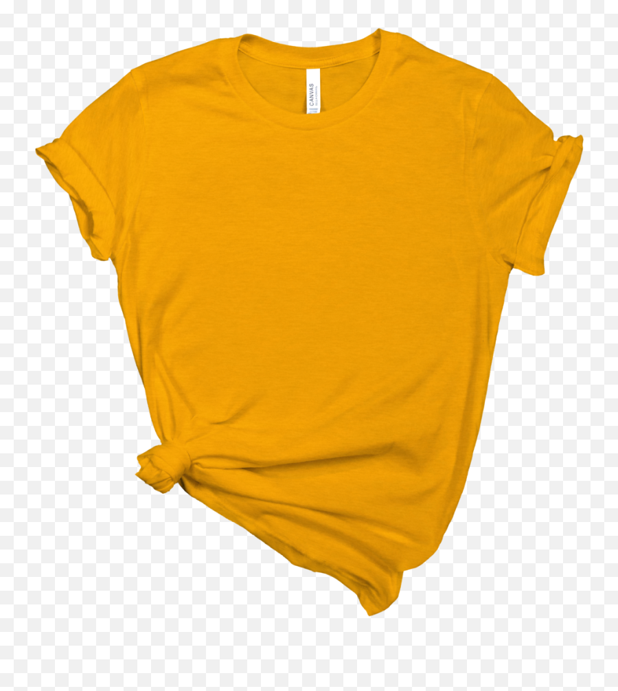 Bella Canvas T - Shirts Yelloworanges U2014 The Vinyl Door Png,Mustard Png