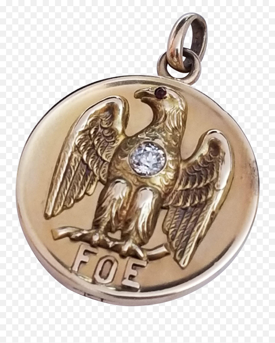 Antique Locket - Solid Png,Fraternal Order Of Eagles Logo
