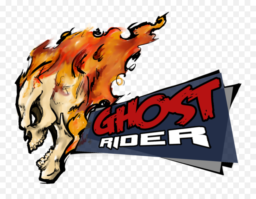 Ghost Rider Vector Freeuse Library - Transparent Ghost Rider Logo Png,Ghost Rider Logo