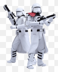 Star Wars - Episode VII First Order Snowtroopers 16 Scale Figure Set of 2 png