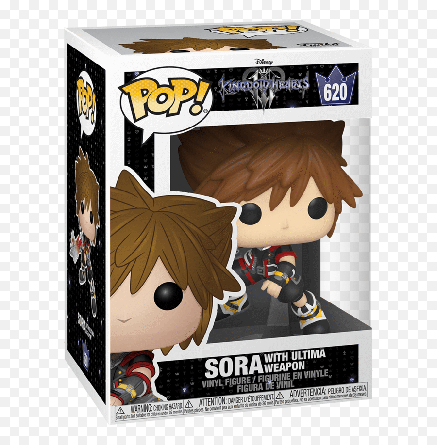 Pop Disney Kingdom Hearts Sora 620 - Sora With Ultima Weapon Pop Png,Kingdom Hearts Sora Png