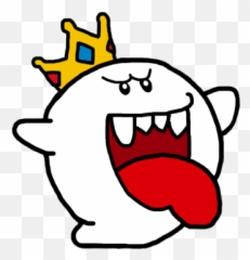 Paper Shin A - King Boo 2d Png,King Boo Png