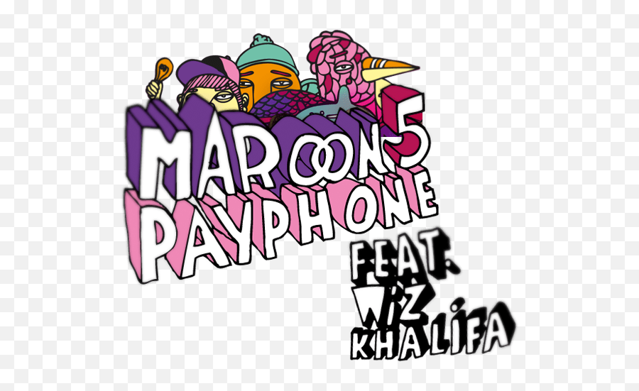 Maroon 5 Payphone Feat Wiz Khalifa - Maroon 5 Payphone Feat Wiz Khalifa Png,Maroon 5 Logo