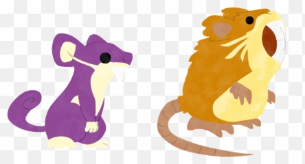Pokemon 019 - Animal Figure Png,Rattata Png