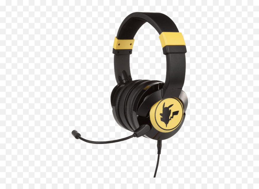 Wired Gaming Headset - Pikachu Headset Png,Headphones Silhouette Png