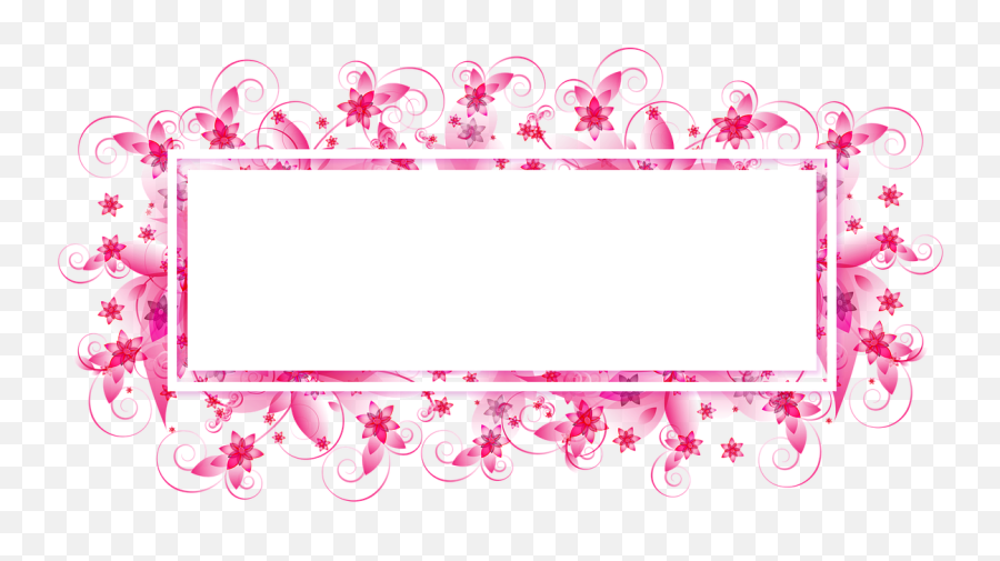 Flowerspinkphoto Frametransparent Backgroundpink Flower - Fête De La Musique Png,Transparent Pink Flowers