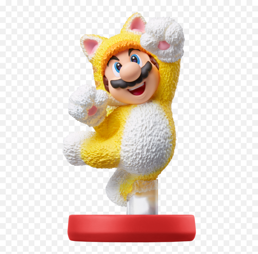 New Cat Mario And Peach Amiibo Are - Super Mario 3d World Amiibo Png,0 Png