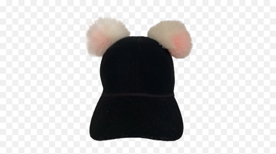 Sass Cap W Pom Poms - Solid Png,Pom Poms Png