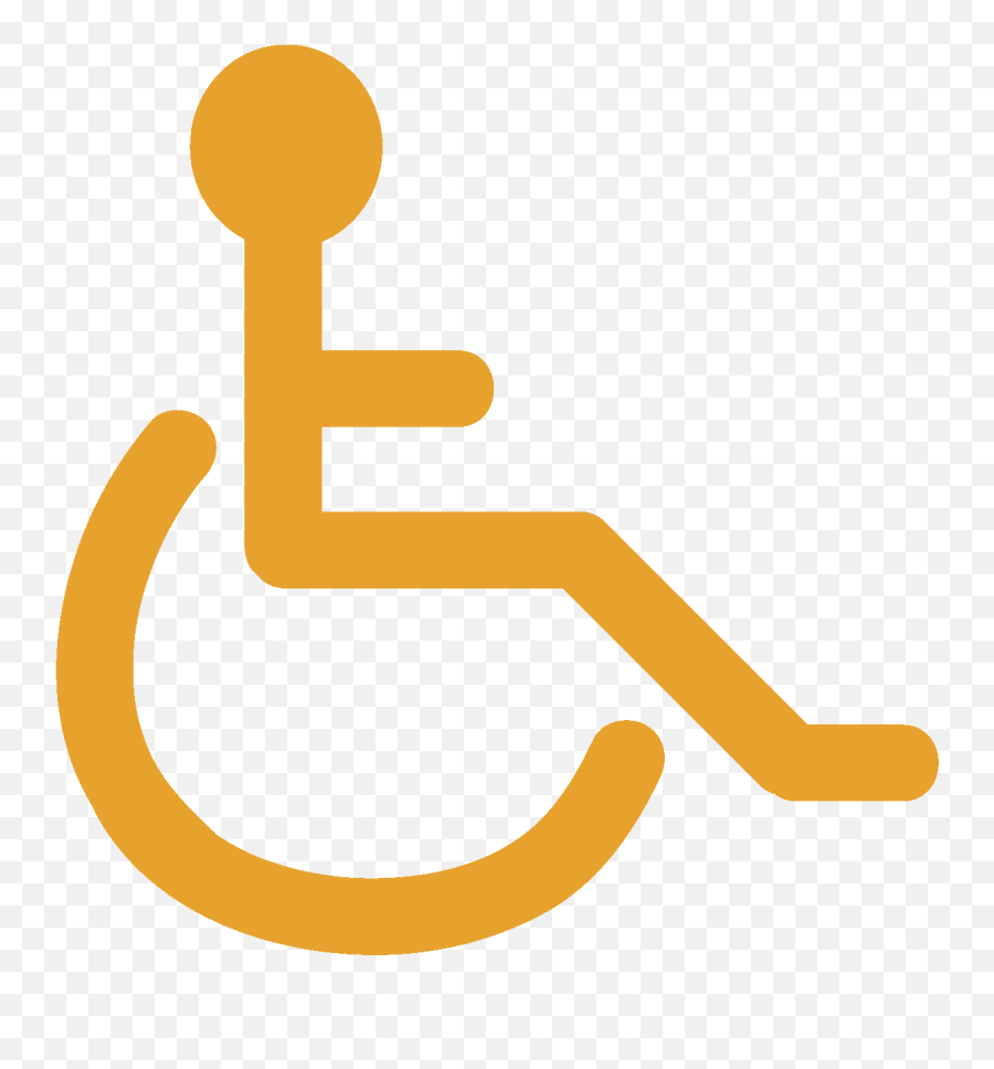 With Disabilities Icon Clipart - Dot Png,Wheelchair Icon