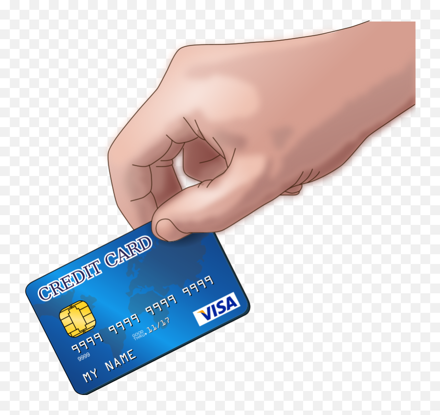 Blank Credit Card Png - Credit Card Pay By Credit Card Credit Card Hand Png,Credit Card Png
