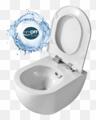 Creavit Fe322 Rimfree Závsné Wc Bidetovou Tryskou Bez - Wc Bidet 2v1 png