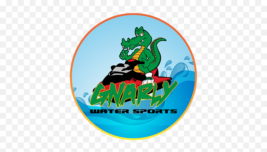 Jet Ski Rental Service Orlando Florida Gnarly Water - Fictional Character Png,Water Ski Icon
