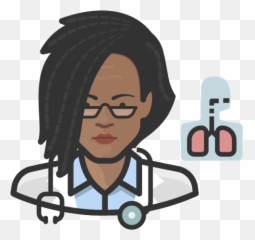 Pulmonologist African Female People Avatar Free Icon Of - For Adult png