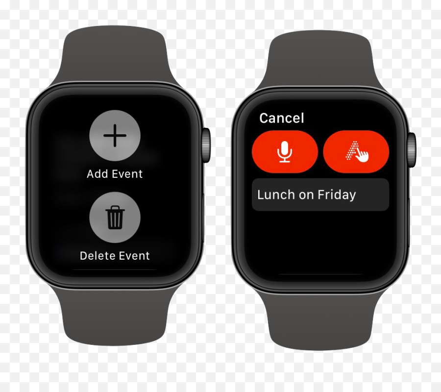 The Best Calendar App For Apple Watch U2013 Sweet Setup - Add Event Apple Watch Png,Design Icon Watch
