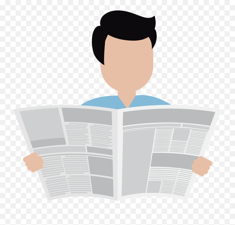 Newspaper News - Reading News Paper Png,News Paper Png