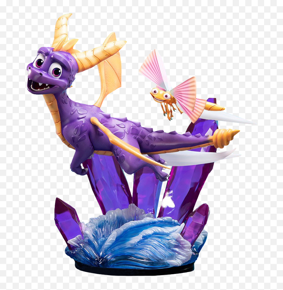 Spyro Reignited - Spyro The Dragon 17u201d Diorama Statue By 4 Figures Spyro Png,Spyro Png